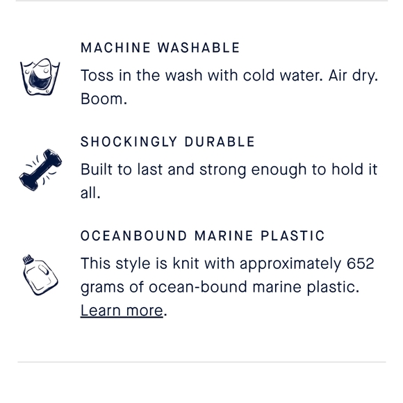 Rothy's The Mini Zip Bucket bag purse - Picture 3 of 16